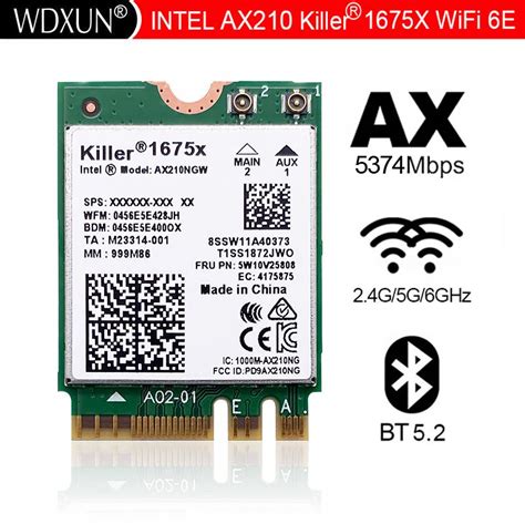 intel ax210 vs killer 1675.